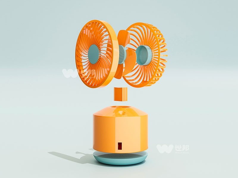 迷你风扇塑胶外壳注塑 迷你风扇塑胶外壳注塑