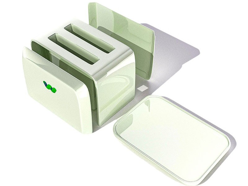 烤面包机外壳注塑成型 烤面包机外壳注塑成型